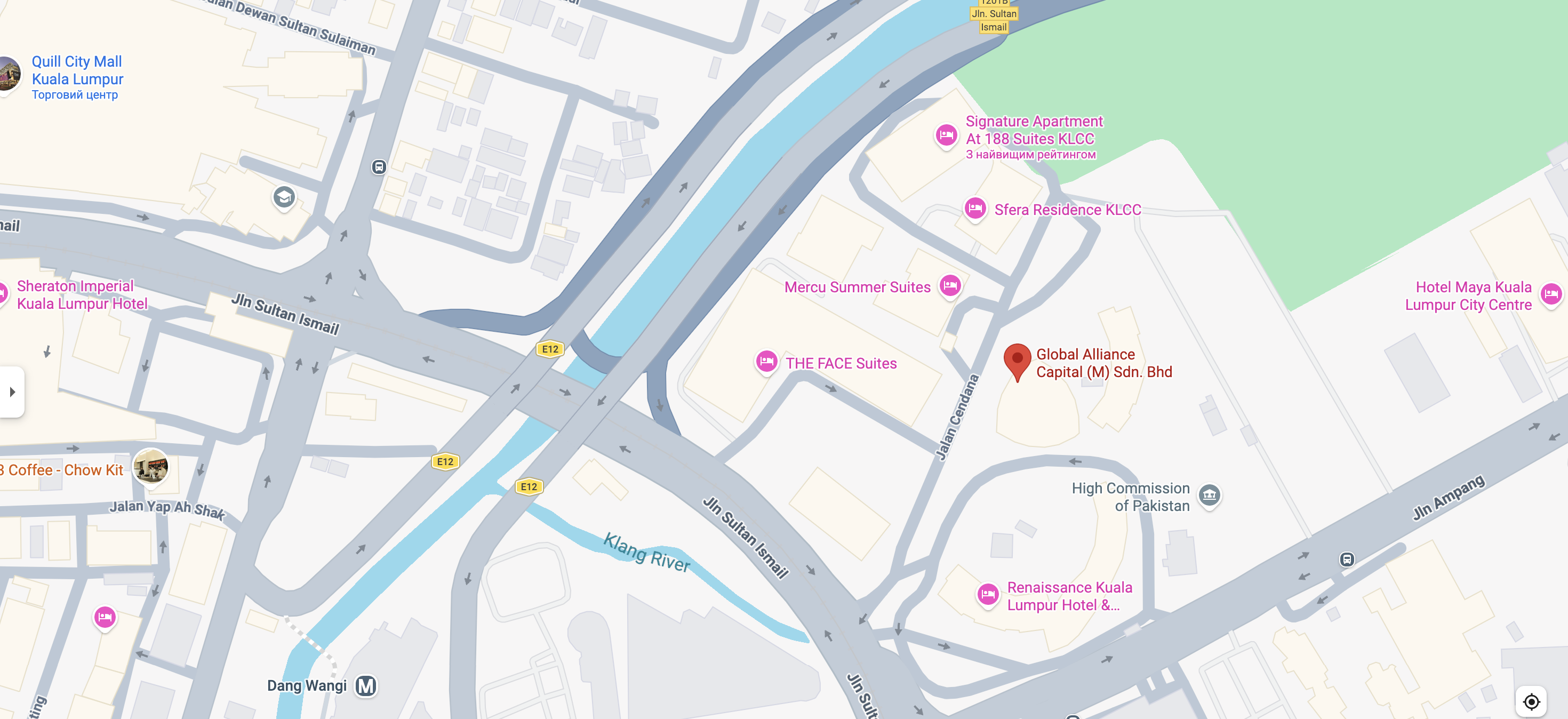 Location graphic Kuala Lumpur